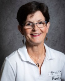 Headshot of Paula Dirkes, founder of Senior Improv Games facilitator training.